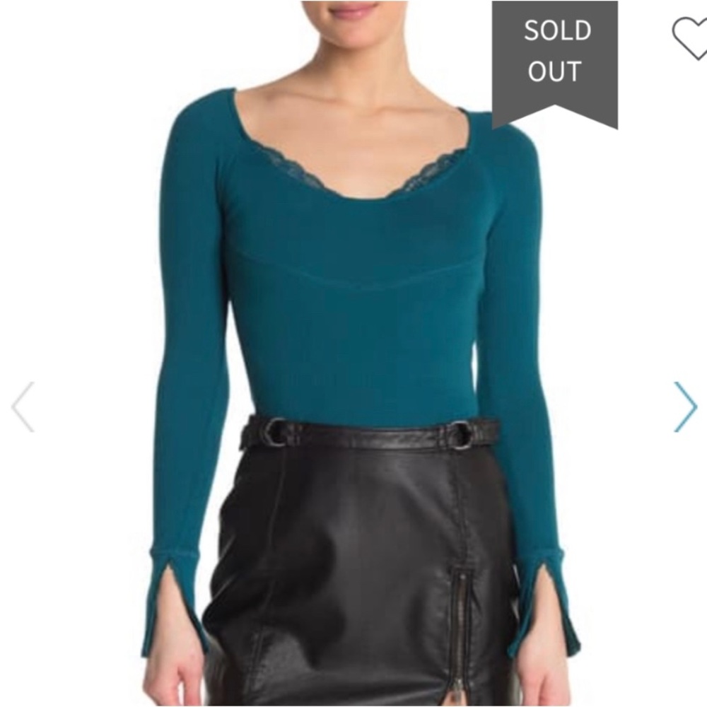 Free People Bit Of Lace Layering Top